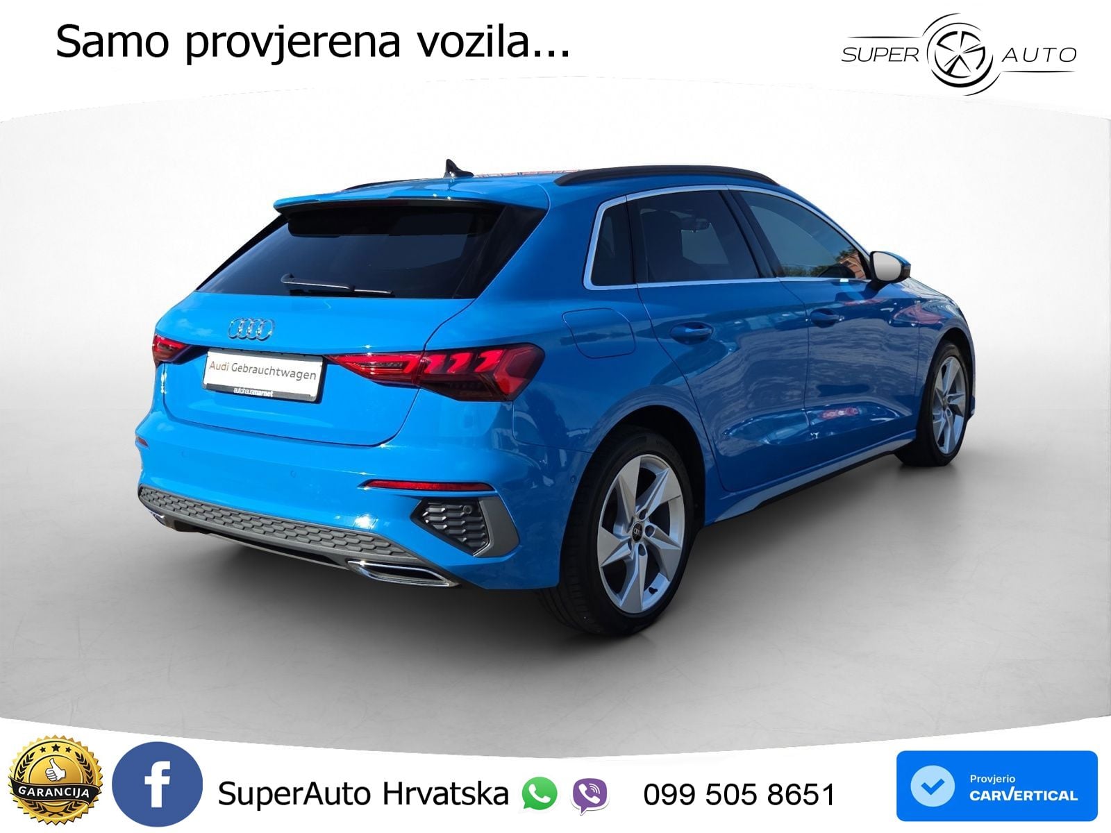 Audi A3 40 TFSIe (204 KS) S tronic S line