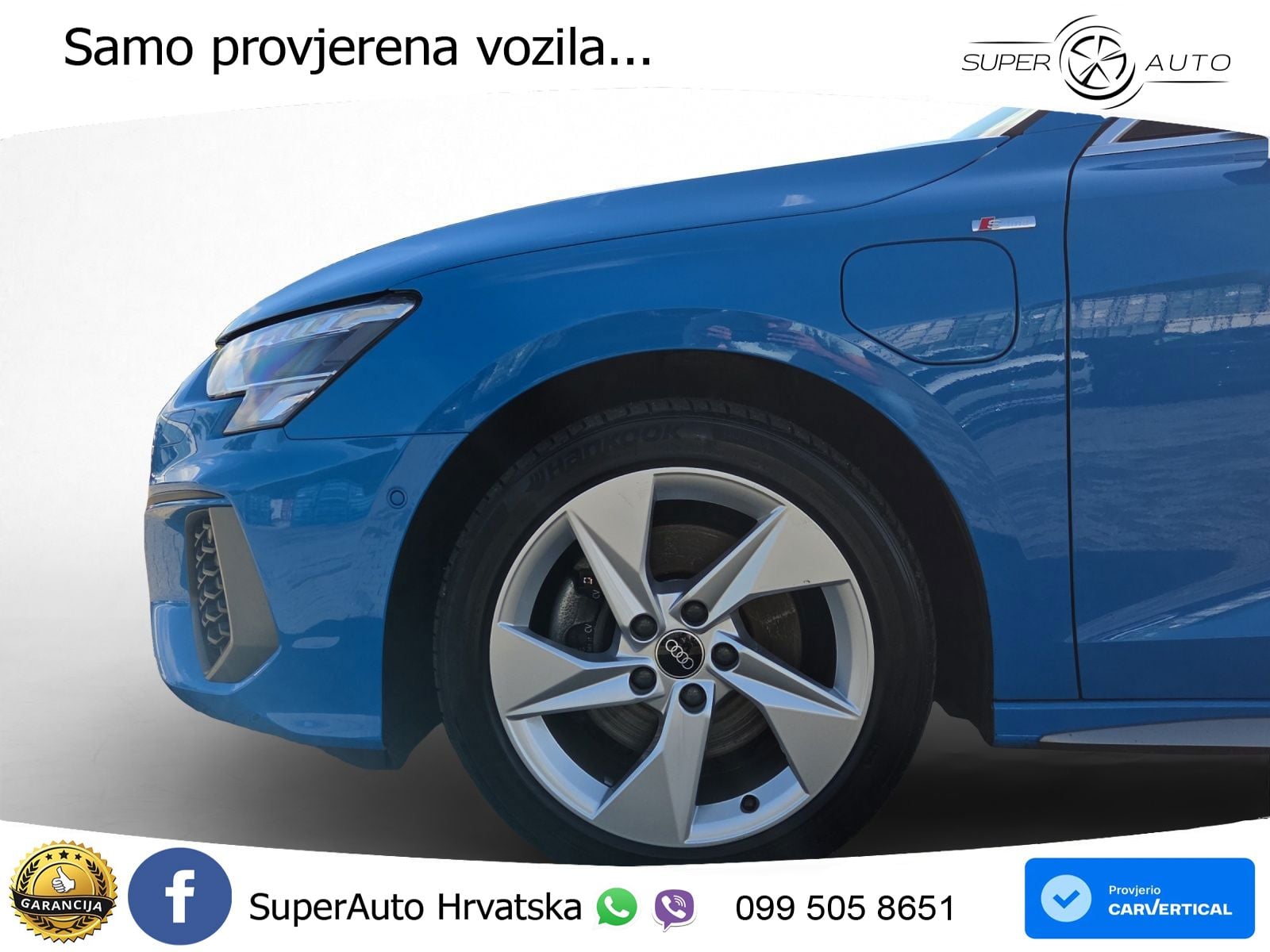 Audi A3 40 TFSIe (204 KS) S tronic S line