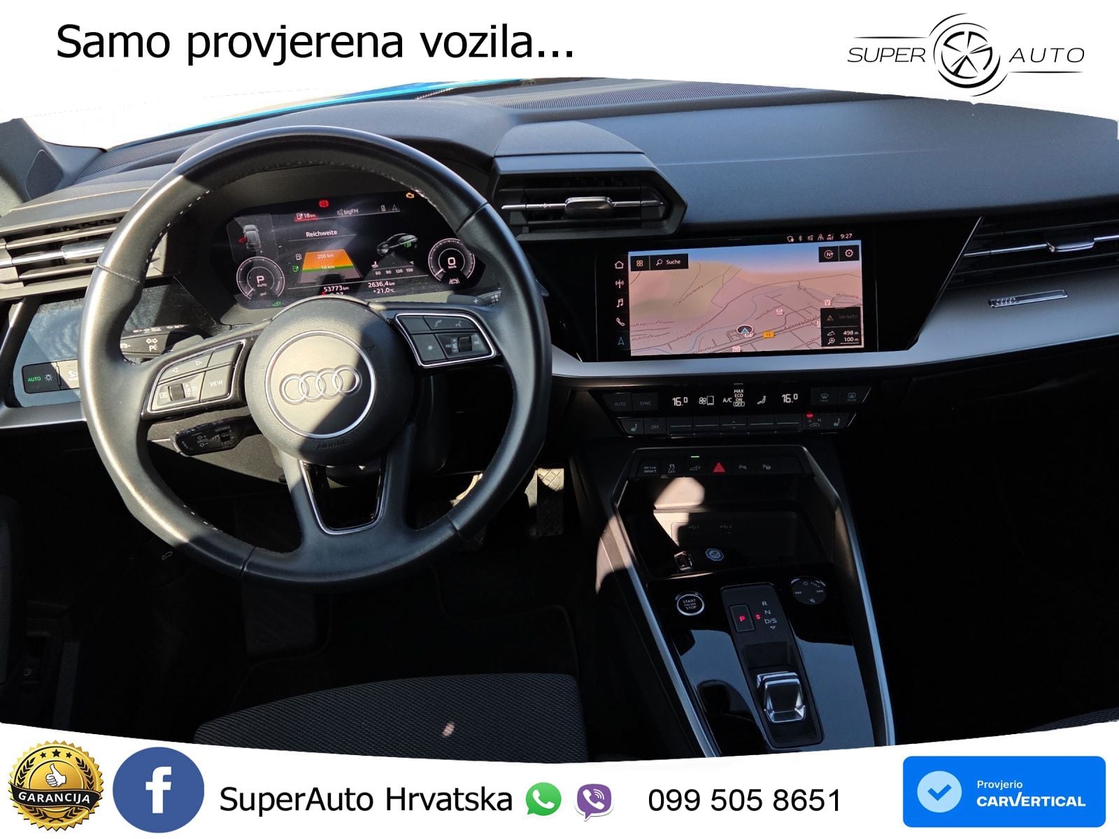 Audi A3 40 TFSIe (204 KS) S tronic S line