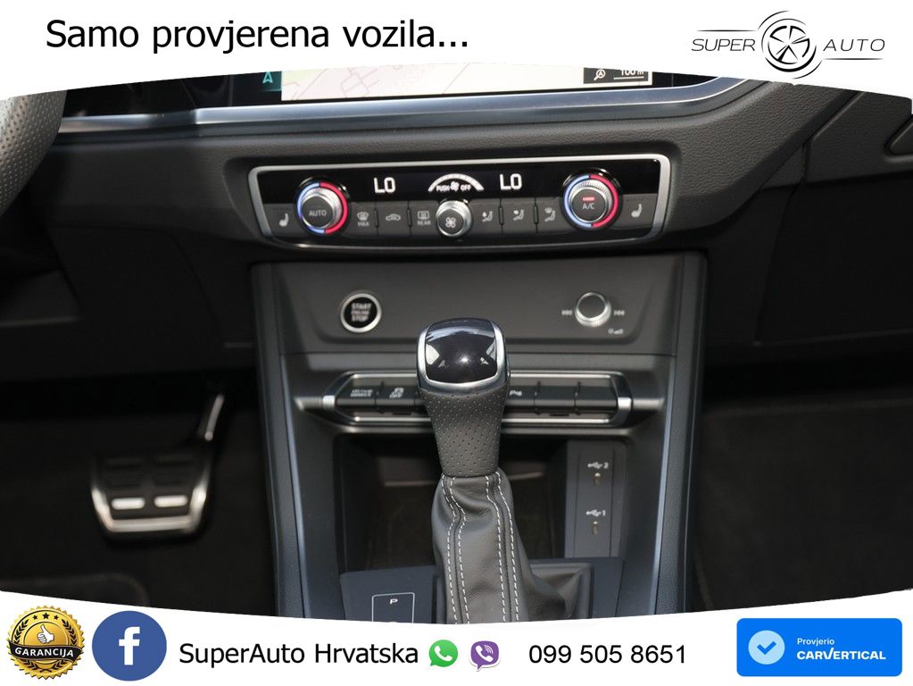 Audi Q3 II Sportback 40 TFSI (190 KS) quattro S tronic S line LED+GR SJED+ACC