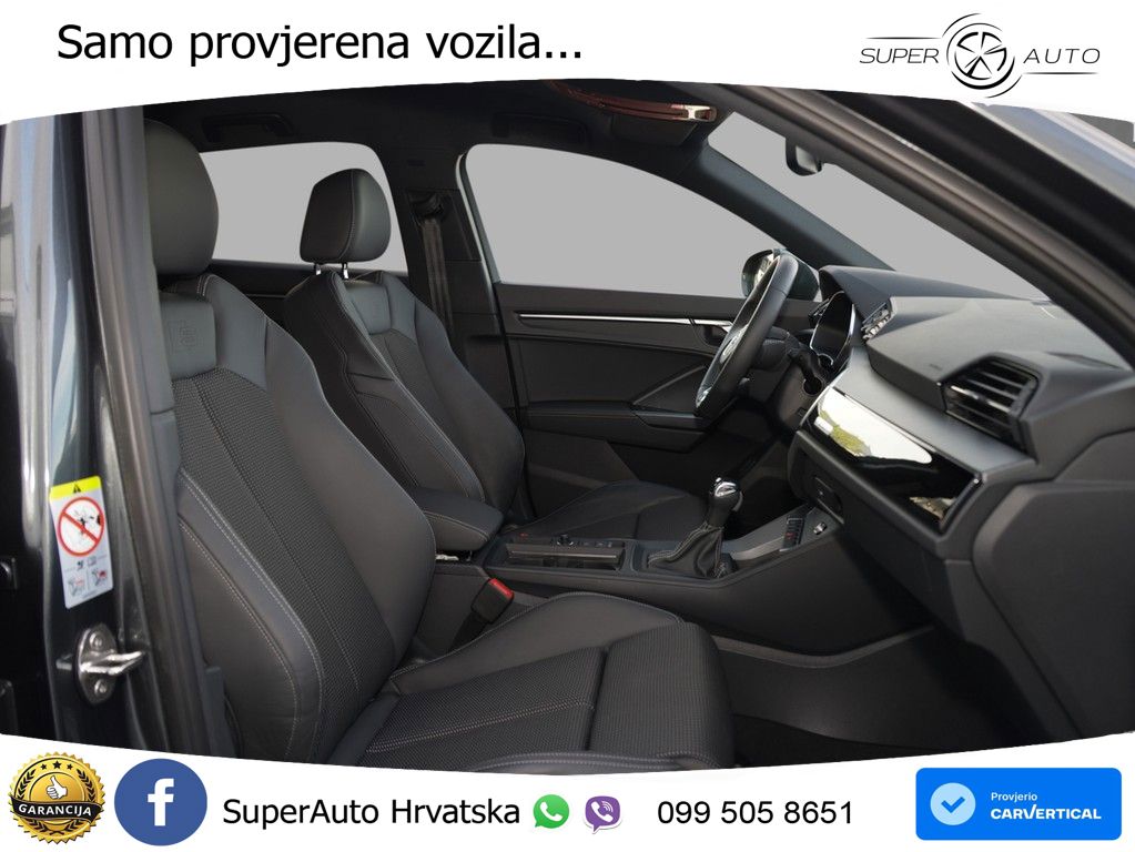 Audi Q3 II Sportback 40 TFSI (190 KS) quattro S tronic S line LED+GR SJED+ACC