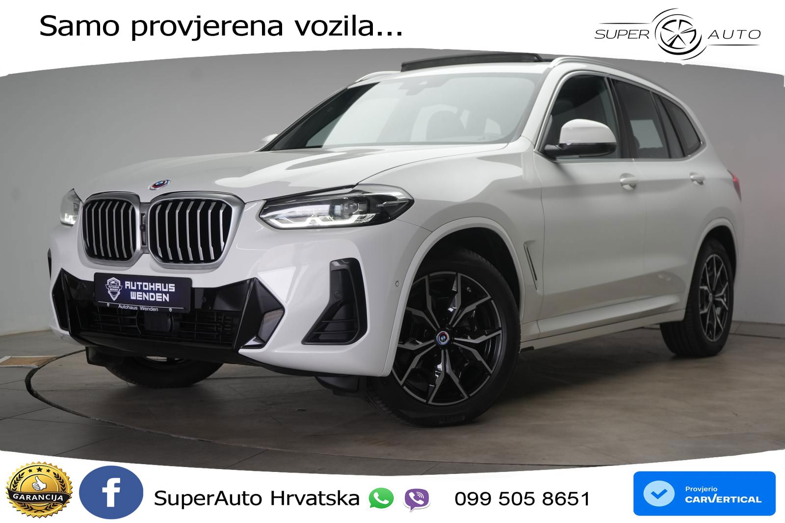 BMW X3 20d xDrive Steptronic M Sport ACC+GR SJED+360+PANO