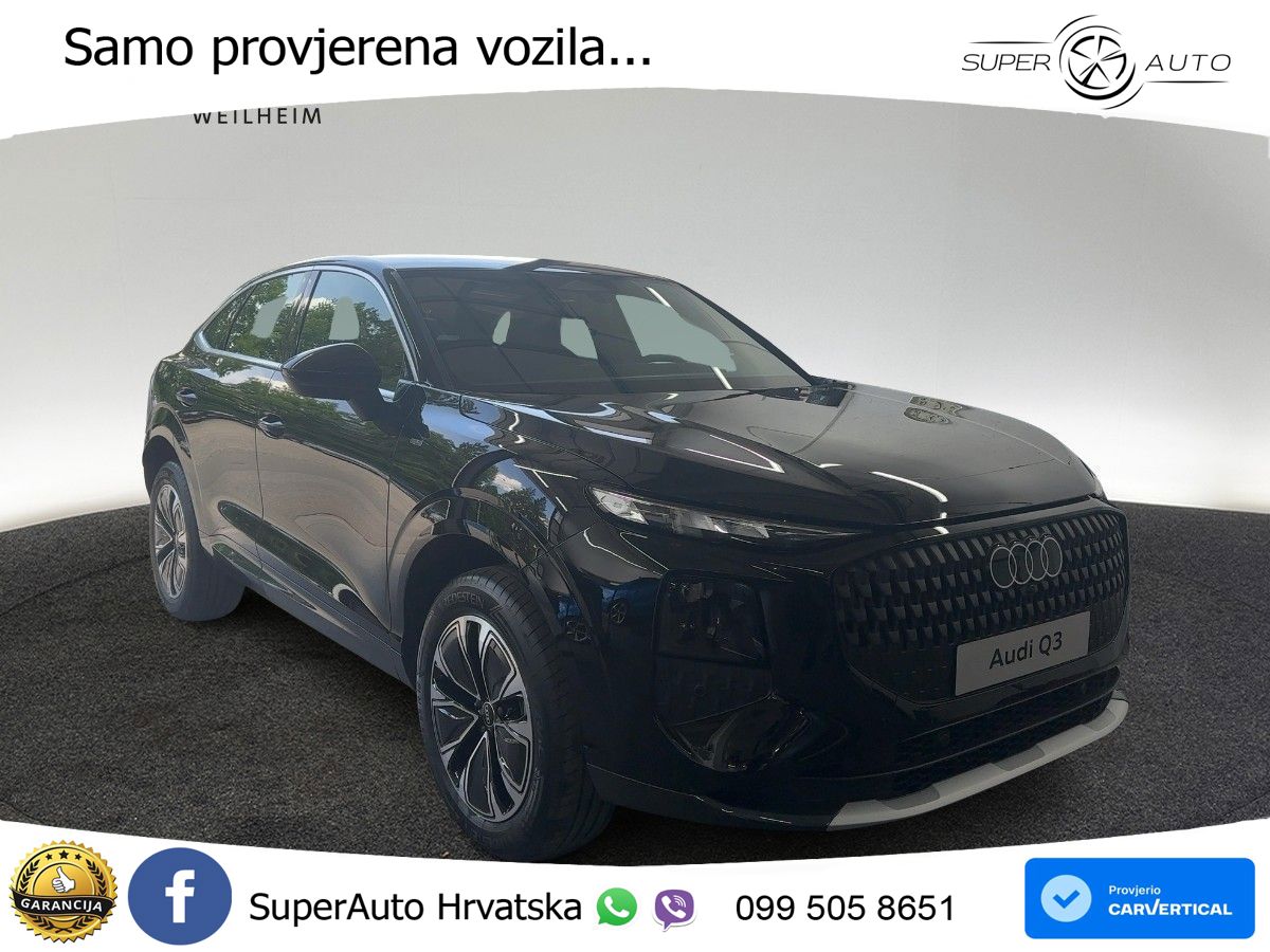 Audi Q3 Sportback 1.5 TFSIe (272 KS) S tronic