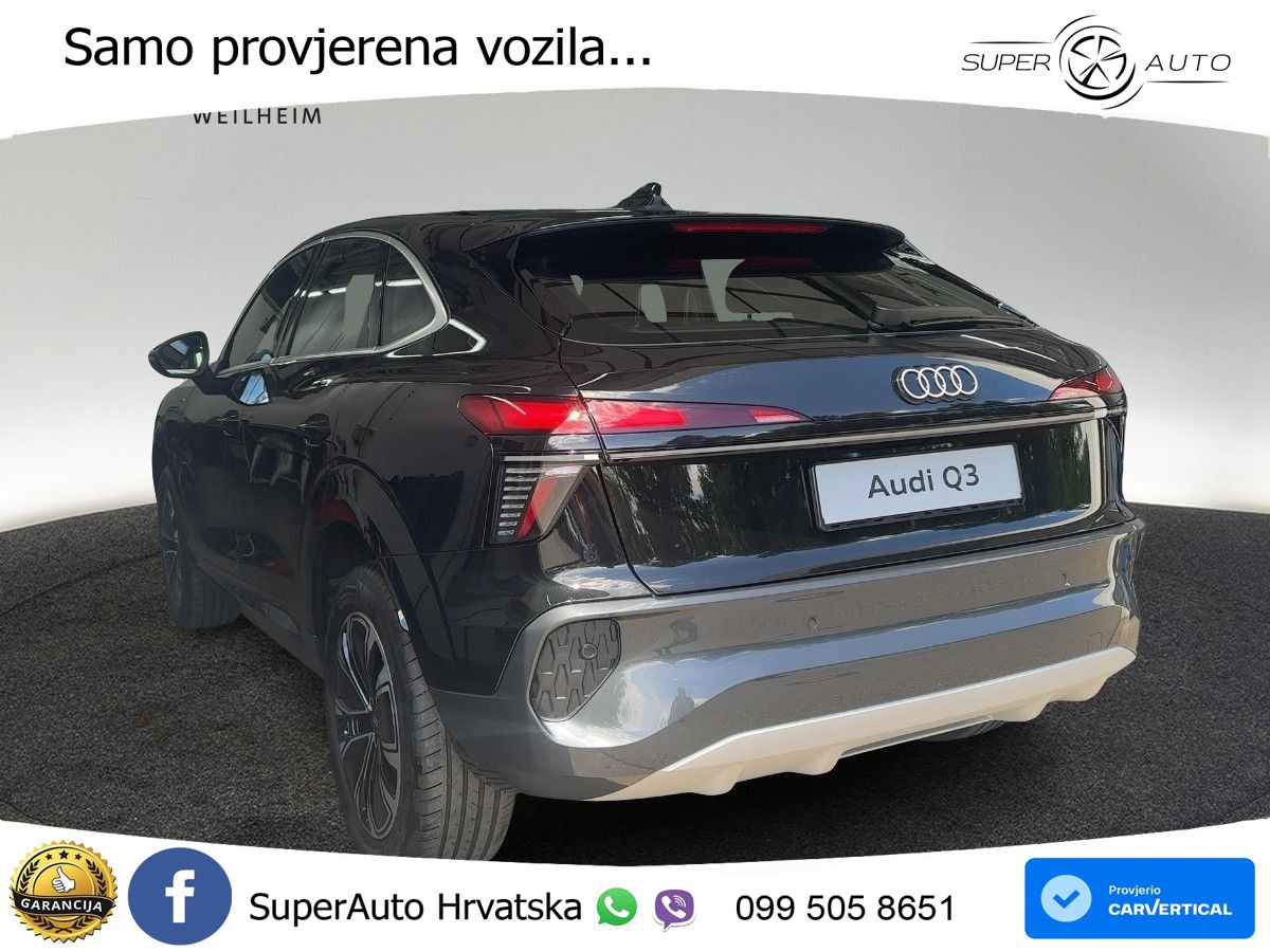 Audi Q3 Sportback 1.5 TFSIe (272 KS) S tronic