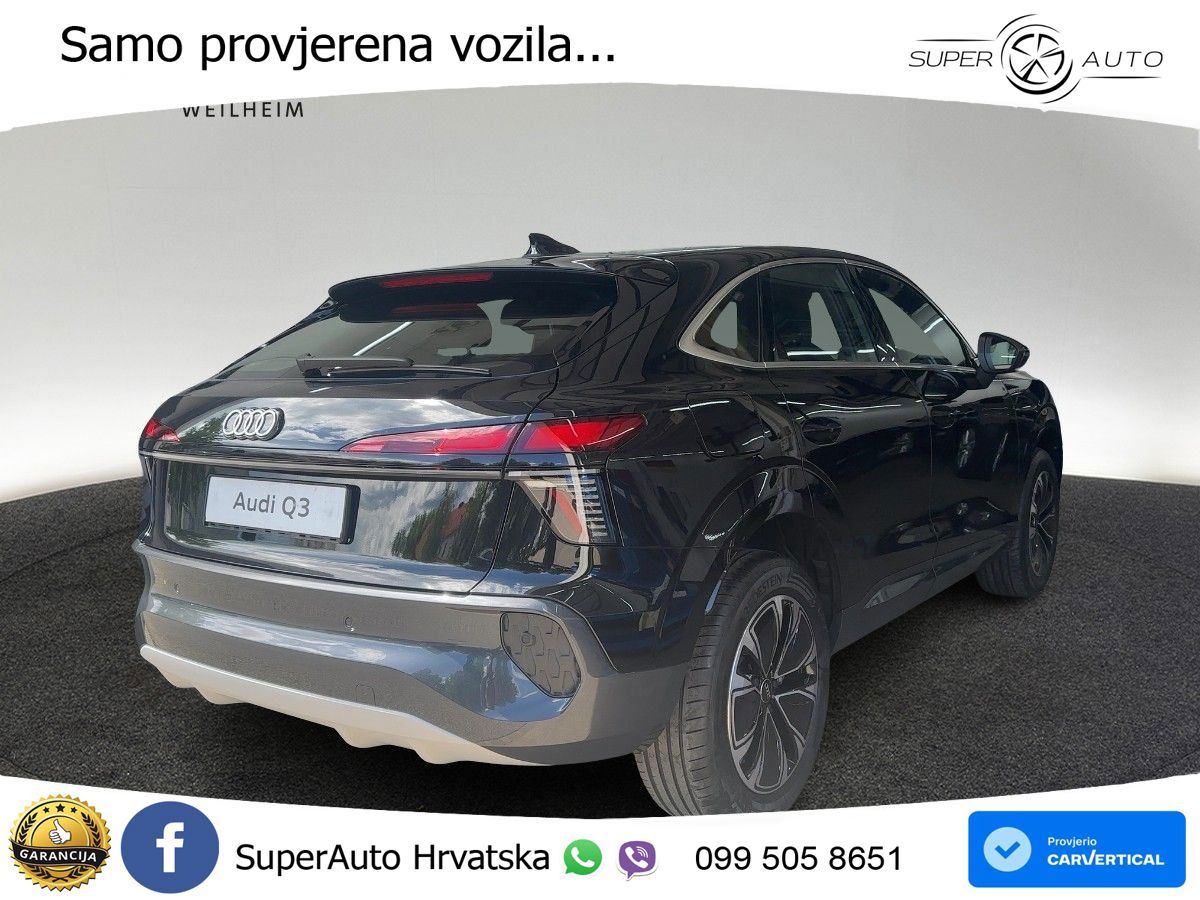 Audi Q3 Sportback 1.5 TFSIe (272 KS) S tronic