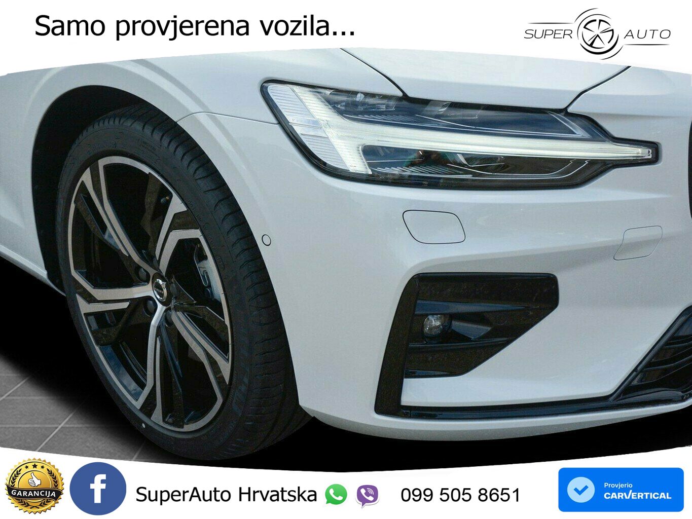Volvo V60 2.0 B4 Benzin DCT LED+GR SJED+ACC