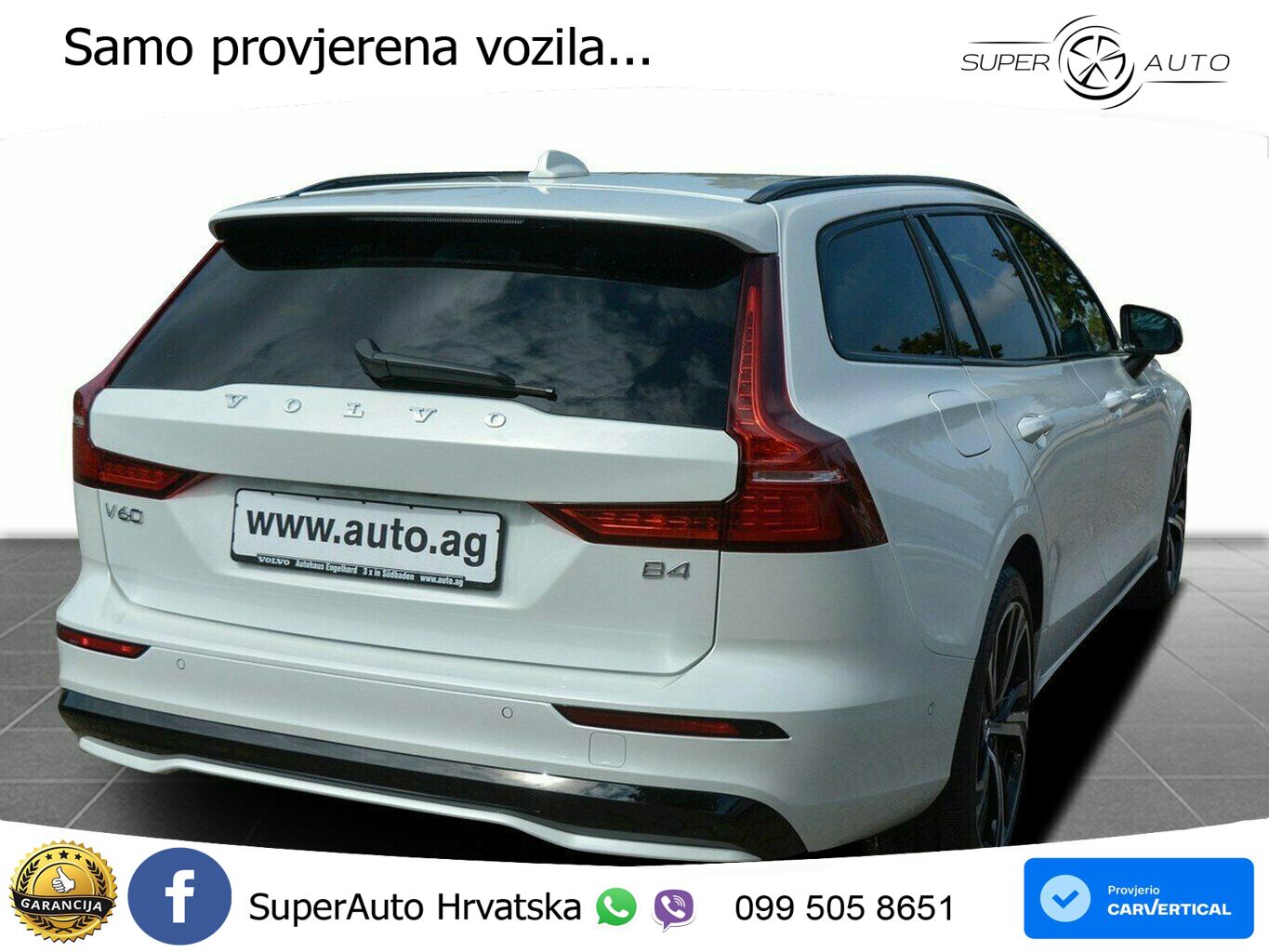 Volvo V60 2.0 B4 Benzin DCT LED+GR SJED+ACC