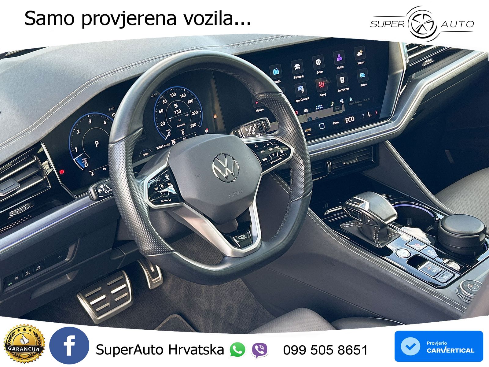 Volkswagen Touareg 3.0 V6 TDI (286 KS) 4MOTION Tiptronic R-Line MATRIX+GR SJED+KAM