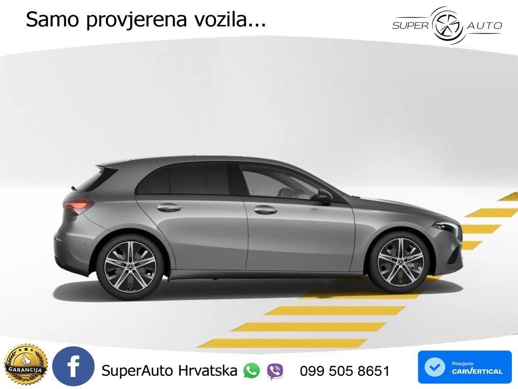 Mercedes-Benz A 180 7G-DCT Night paket ACC+GR SJED+360+PANO