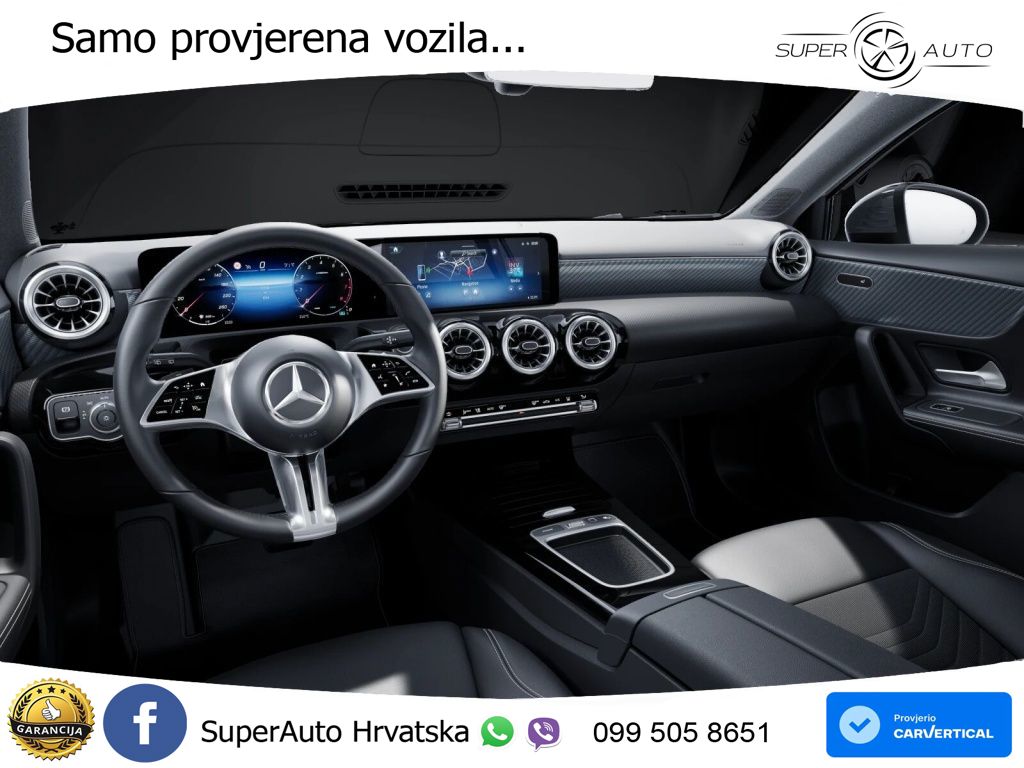 Mercedes-Benz A 180 7G-DCT Night paket ACC+GR SJED+360+PANO