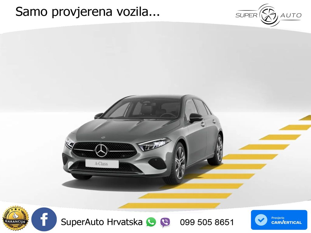 Mercedes-Benz A 180 7G-DCT Night paket ACC+GR SJED+360+PANO