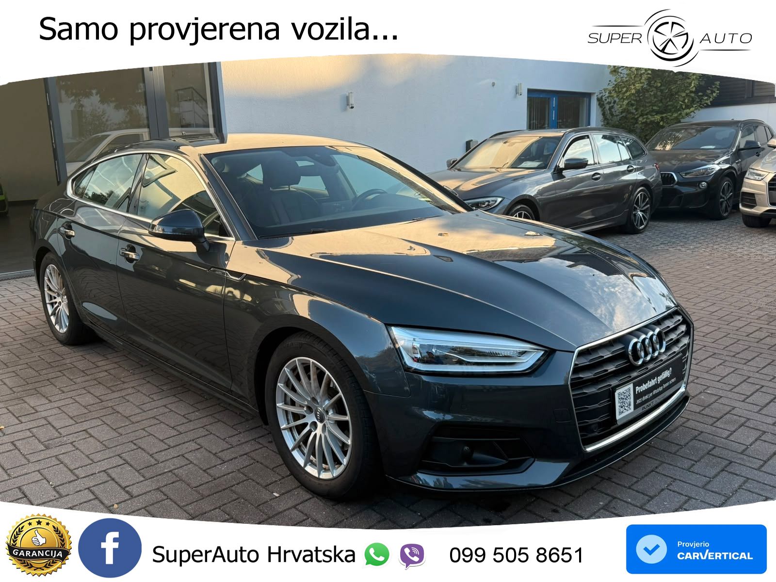 Audi A5 Sportback 40 TDI (190 KS) S tronic LED+GR SJED+ACC