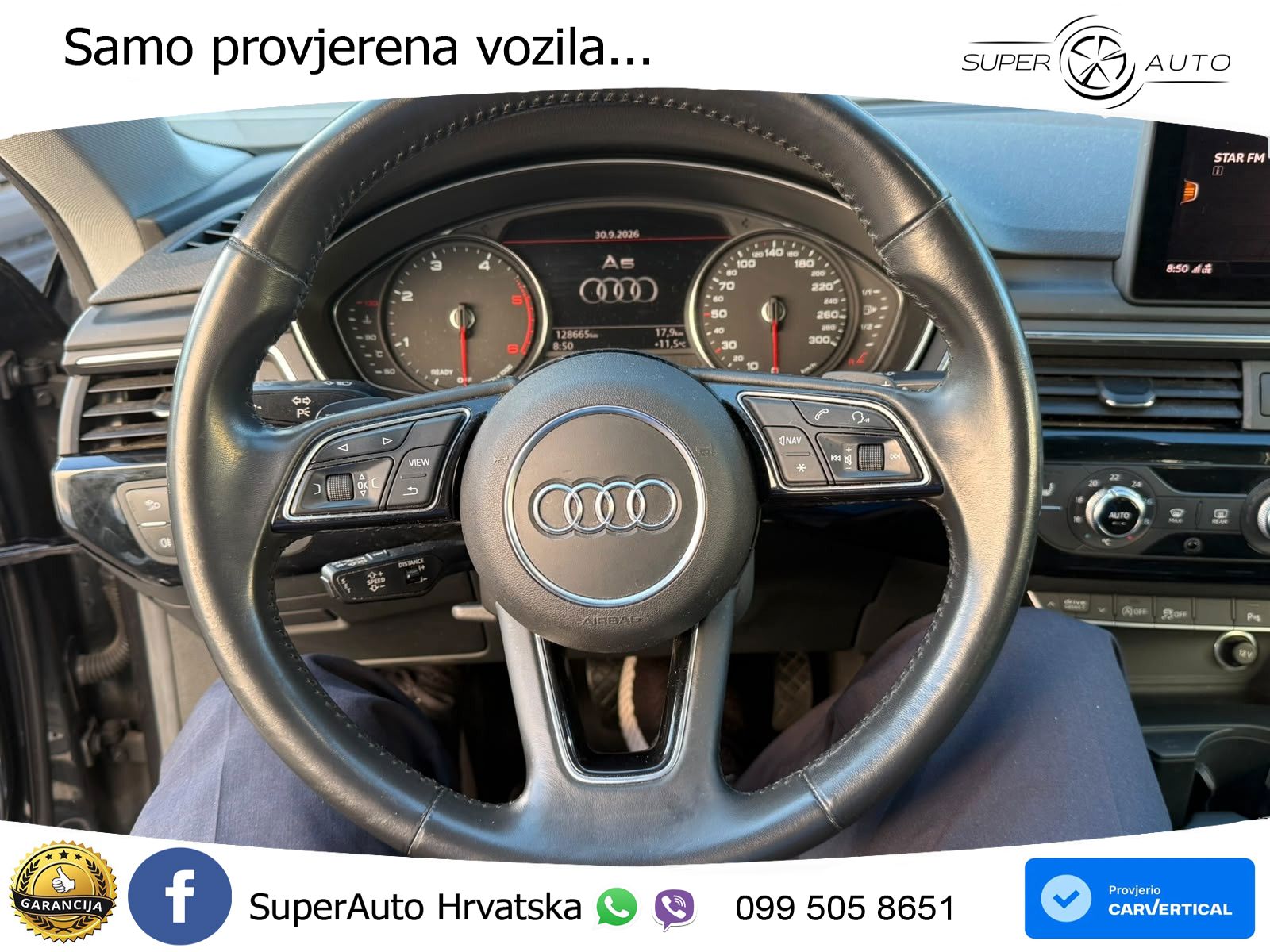 Audi A5 Sportback 40 TDI (190 KS) S tronic LED+GR SJED+ACC