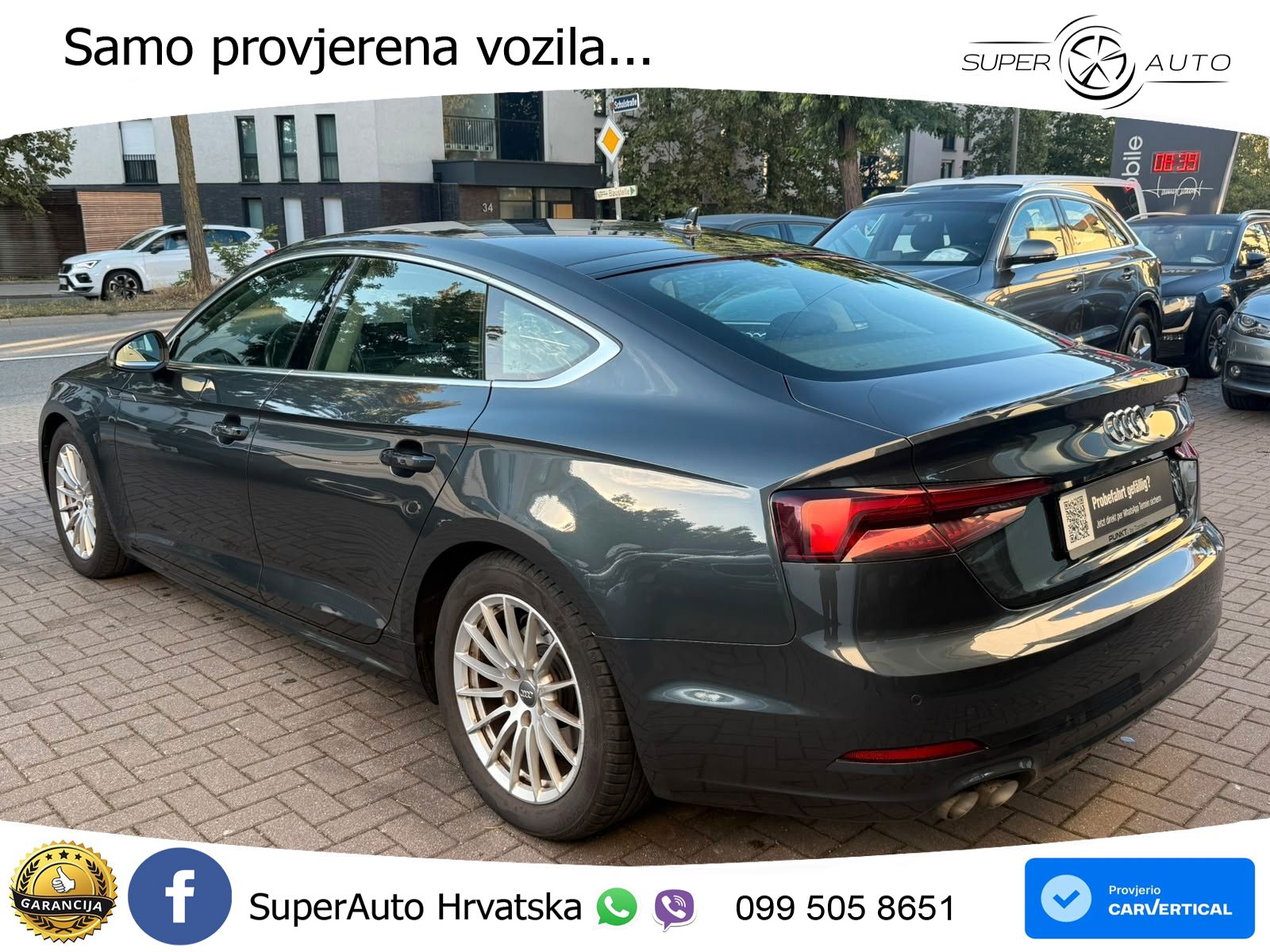 Audi A5 Sportback 40 TDI (190 KS) S tronic LED+GR SJED+ACC