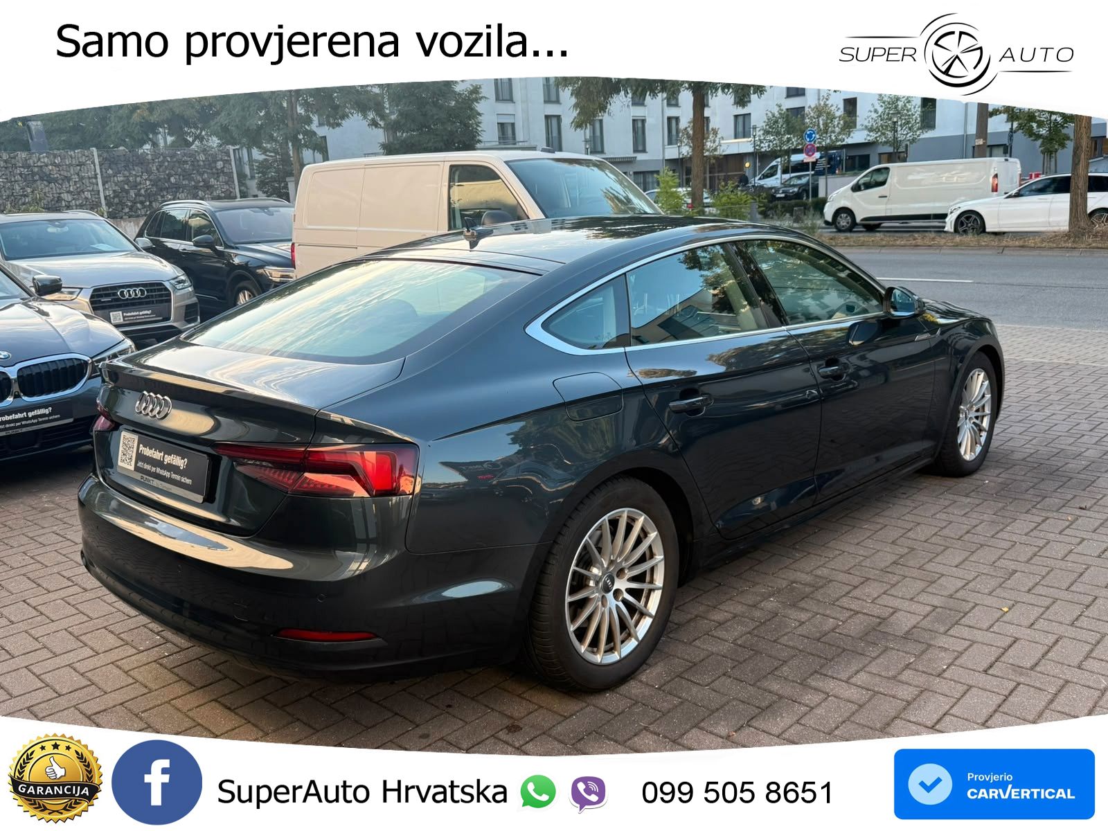 Audi A5 Sportback 40 TDI (190 KS) S tronic LED+GR SJED+ACC