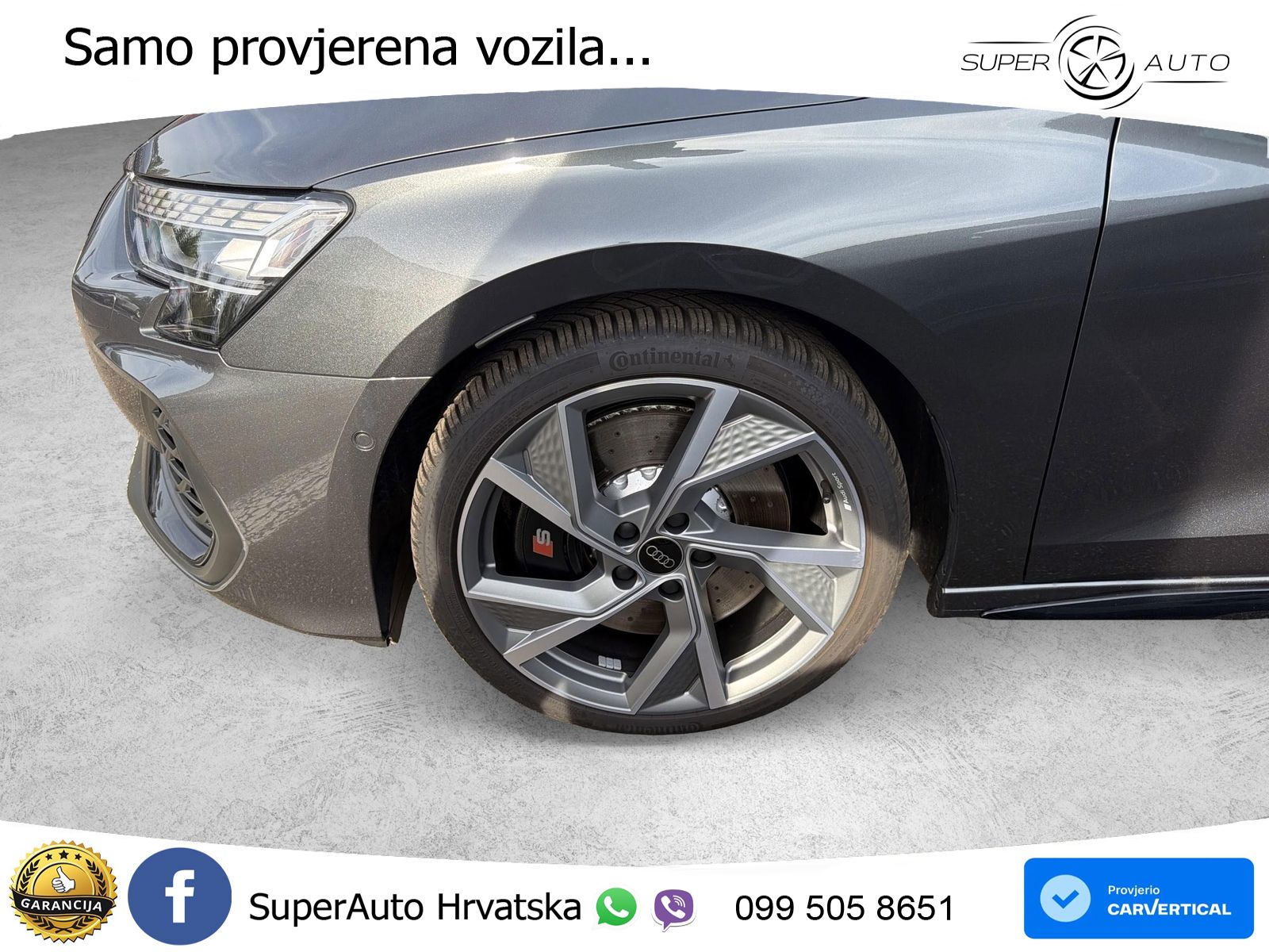 Audi S3 2.0 TFSI (333 KS) quattro S tronic LED+GR SJED+ACC