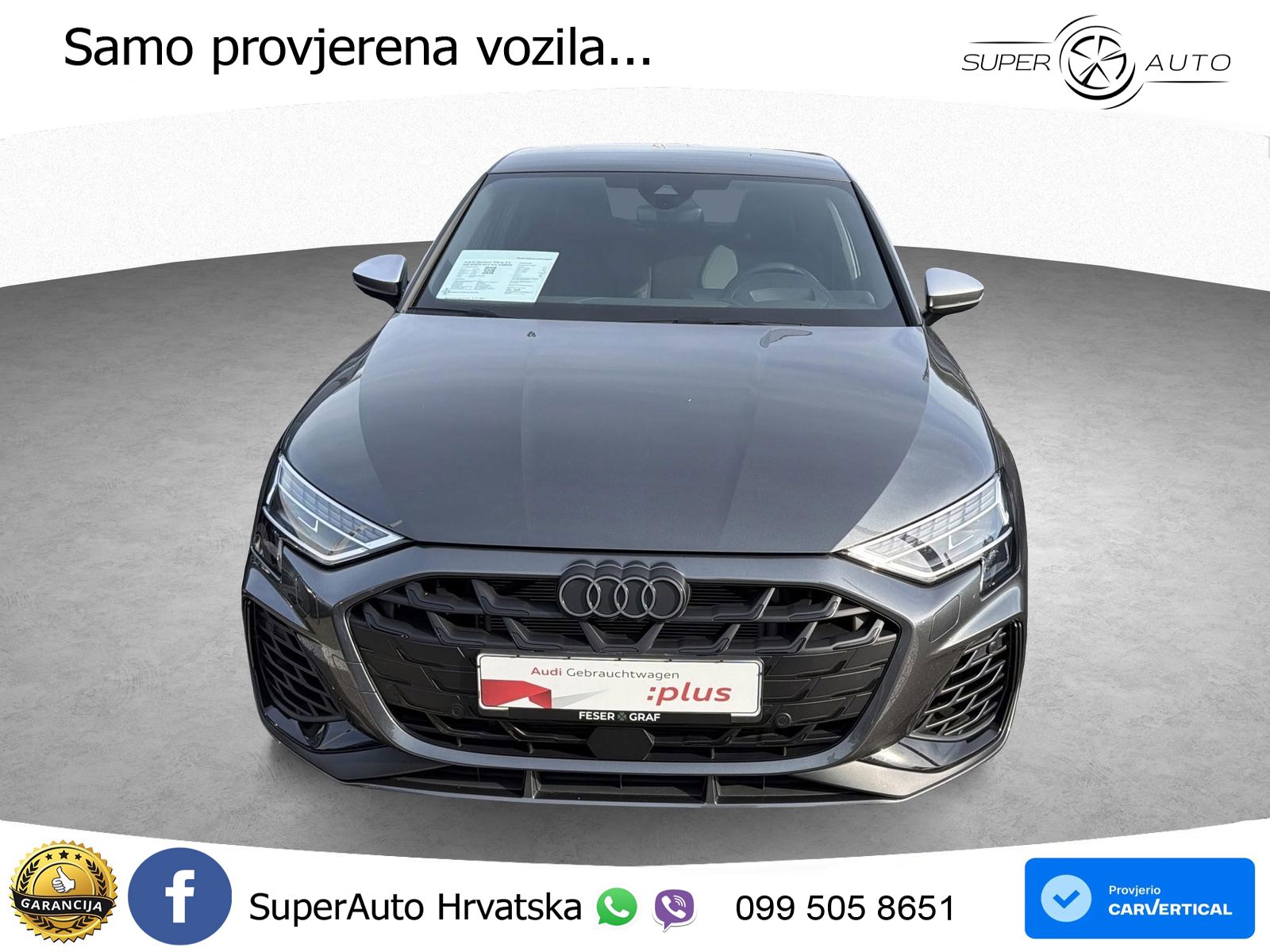 Audi S3 2.0 TFSI (333 KS) quattro S tronic LED+GR SJED+ACC