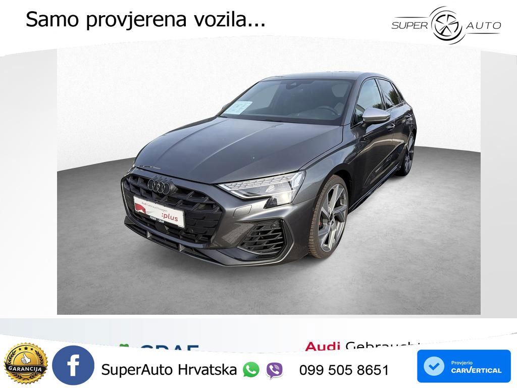 Audi S3 2.0 TFSI (333 KS) quattro S tronic LED+GR SJED+ACC