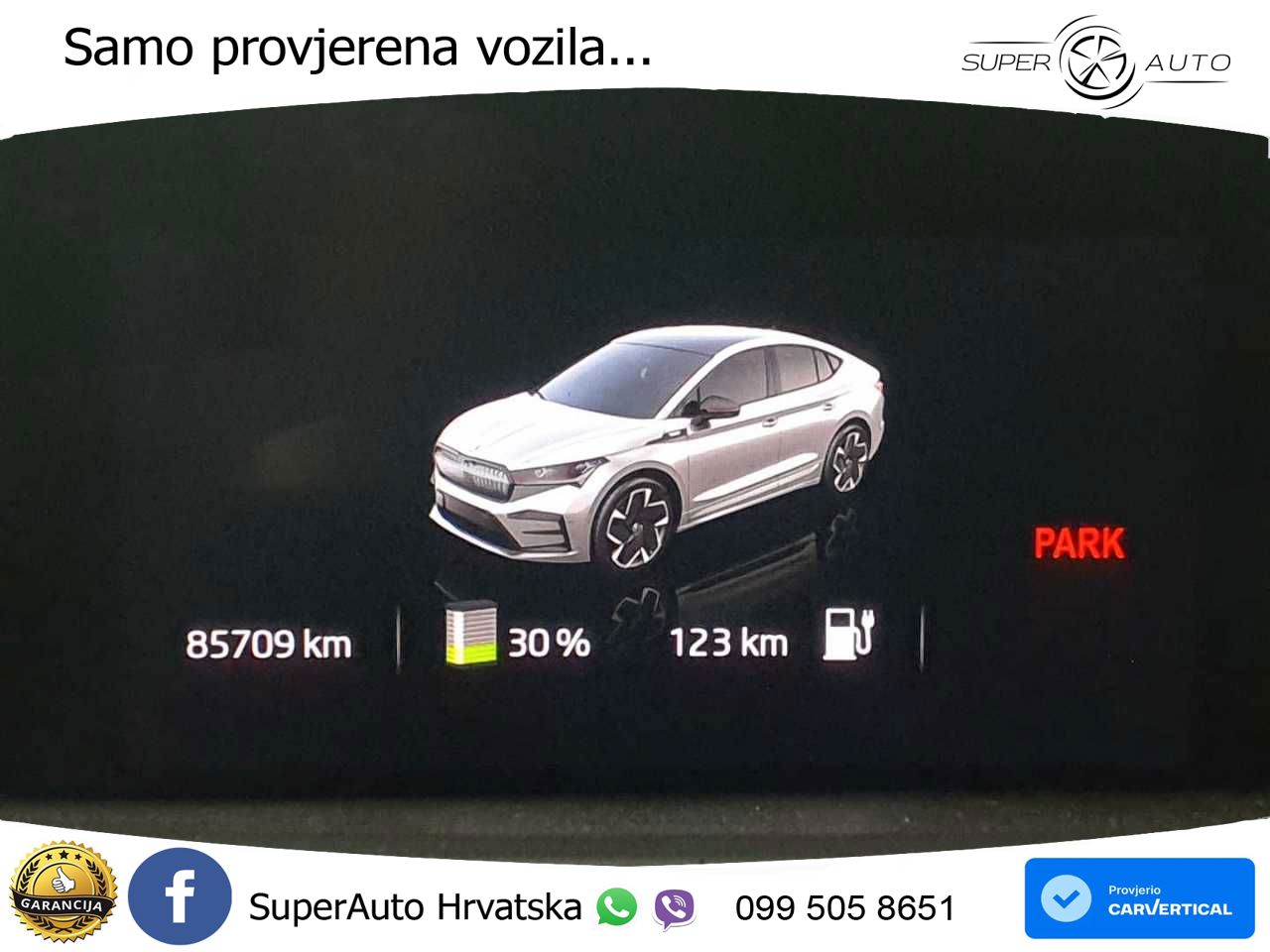 Škoda Enyaq Coupe iV RS 82 kWh (299 KS) AWD
