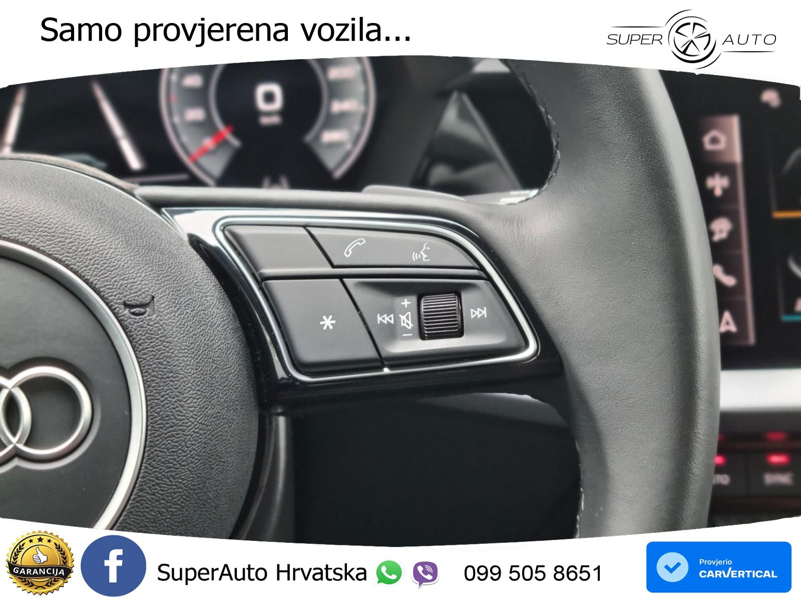 Audi A3 Sportback 30 TFSI (116 KS) Mild Hybrid S tronic advanced LED+GR SJED+ACC