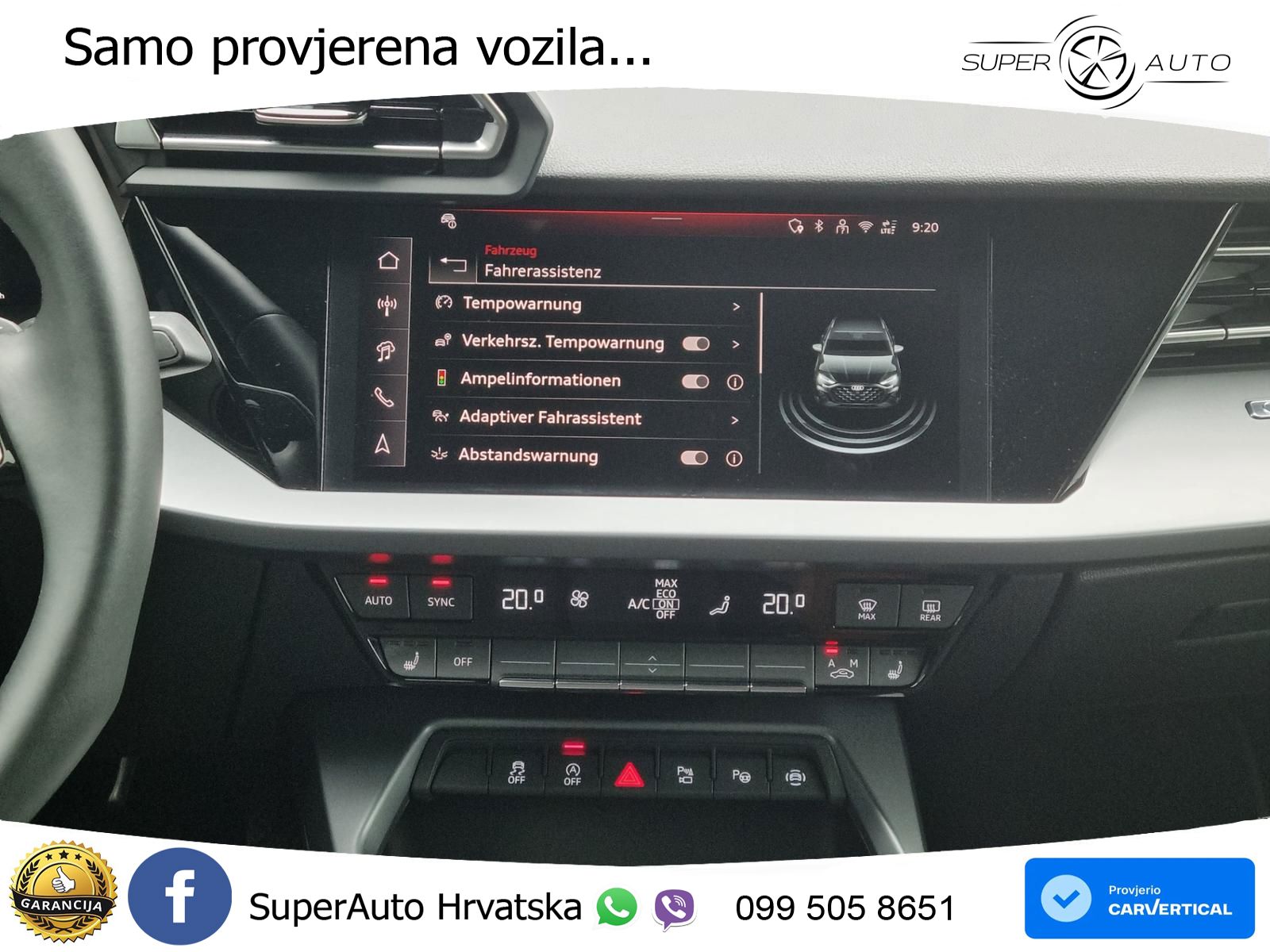 Audi A3 Sportback 30 TFSI (116 KS) Mild Hybrid S tronic advanced LED+GR SJED+ACC