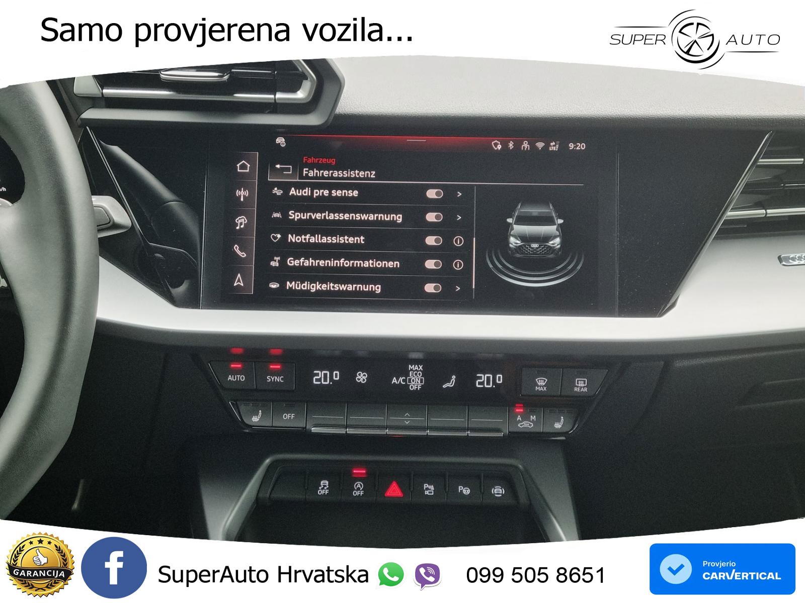 Audi A3 Sportback 30 TFSI (116 KS) Mild Hybrid S tronic advanced LED+GR SJED+ACC
