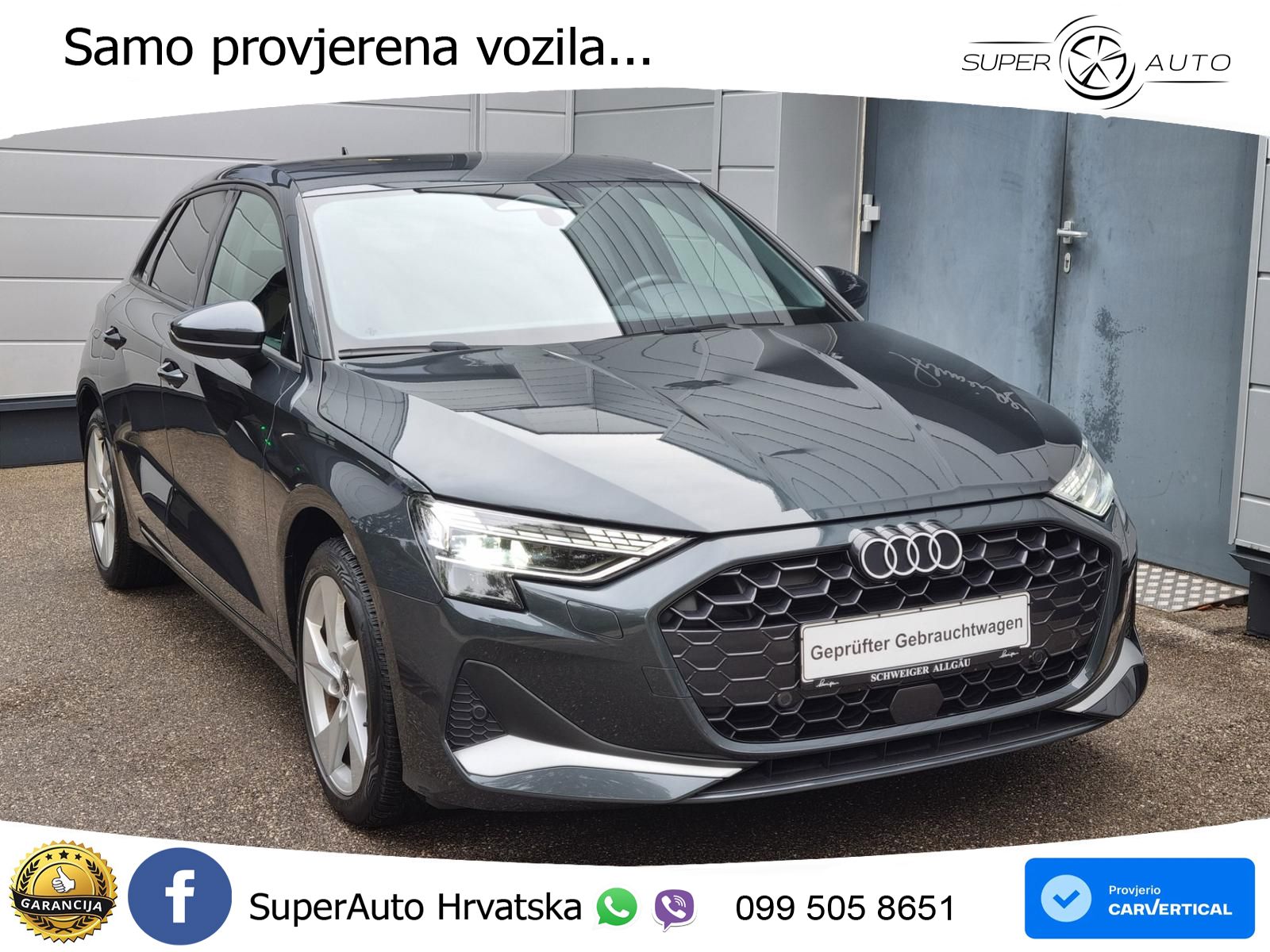 Audi A3 Sportback 30 TFSI (116 KS) Mild Hybrid S tronic advanced LED+GR SJED+ACC