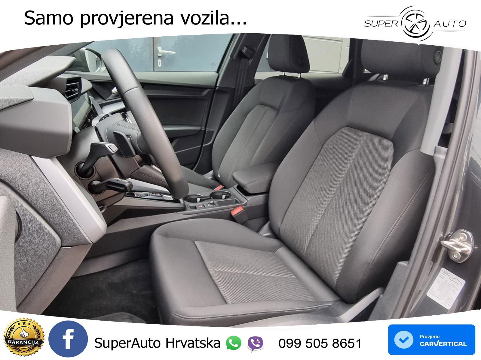 Audi A3 Sportback 30 TFSI (116 KS) Mild Hybrid S tronic advanced LED+GR SJED+ACC
