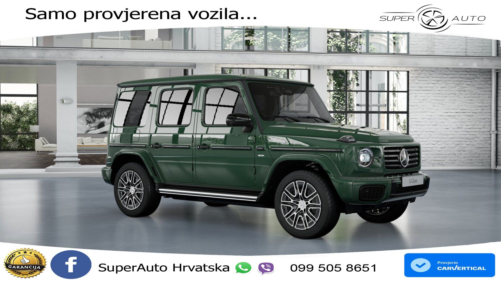 Mercedes G 580 EQ Long 116 kWh (587 KS) 4MATIC Superior LED+ACC