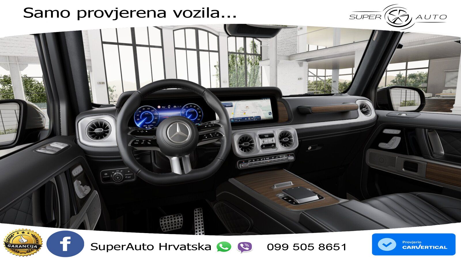 Mercedes G 580 EQ Long 116 kWh (587 KS) 4MATIC Superior LED+ACC