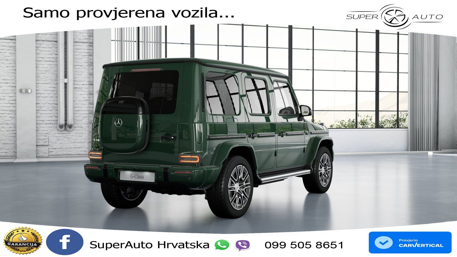 Mercedes G 580 EQ Long 116 kWh (587 KS) 4MATIC Superior LED+ACC