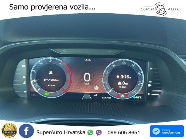 Škoda Octavia Combi 2.0 TDI (150 KS) DSG LED+GR SJED+ACC