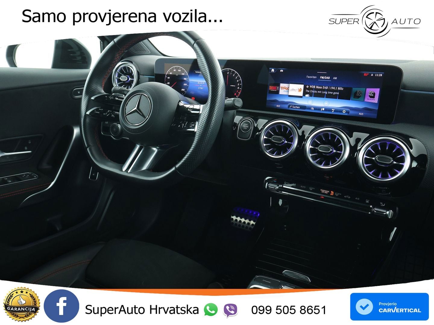 Mercedes-Benz A 250e 8G-DCT AMG LED+GR SJED+ACC