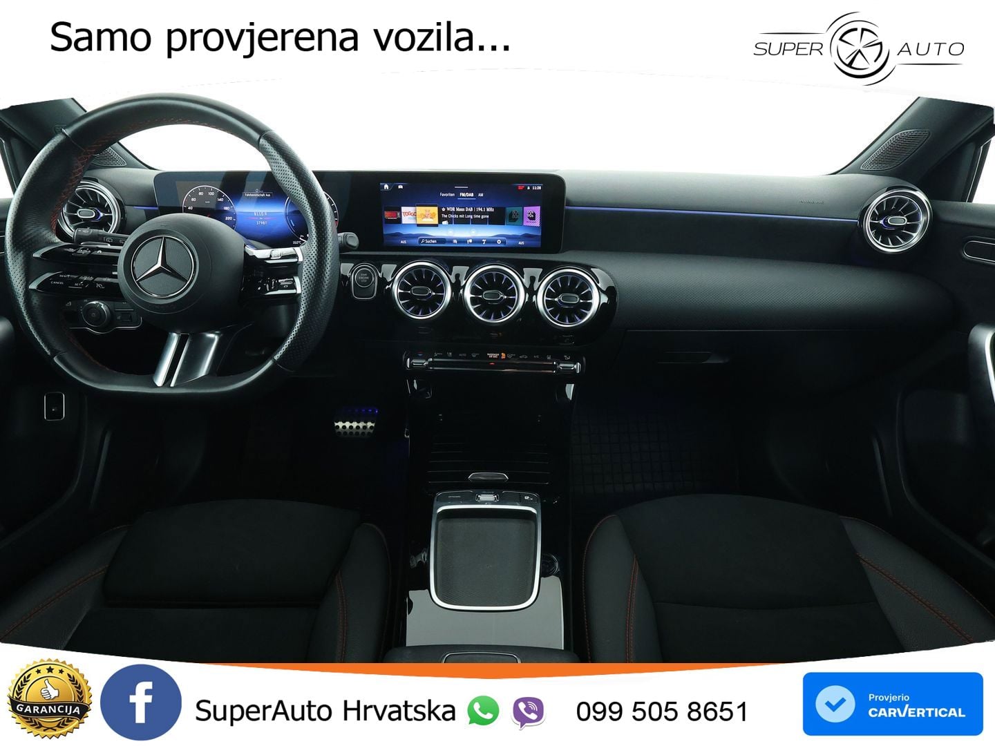 Mercedes-Benz A 250e 8G-DCT AMG LED+GR SJED+ACC
