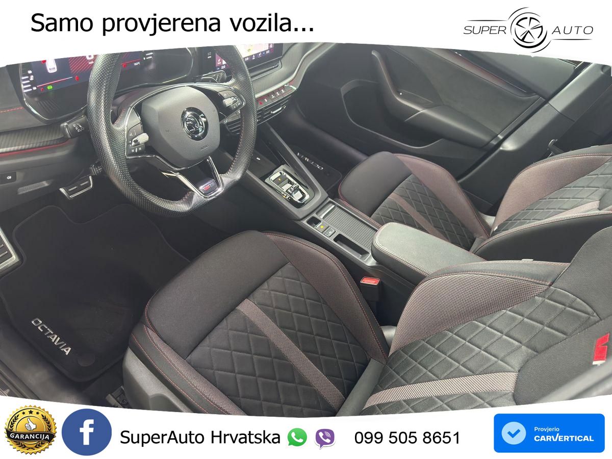 Škoda Octavia Combi RS 2.0 TSI (245 KS) DSG LED+GR SJED+ACC