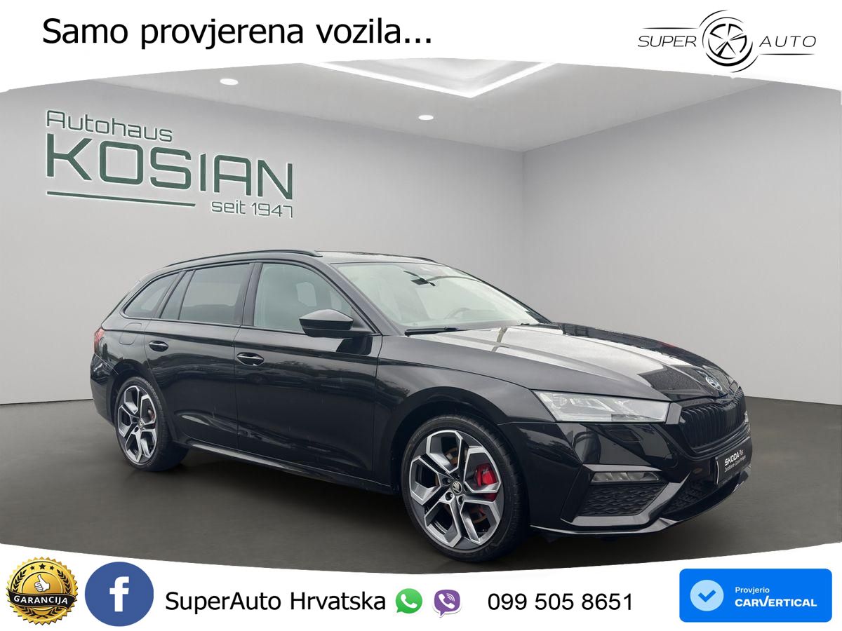 Škoda Octavia Combi RS 2.0 TSI (245 KS) DSG LED+GR SJED+ACC