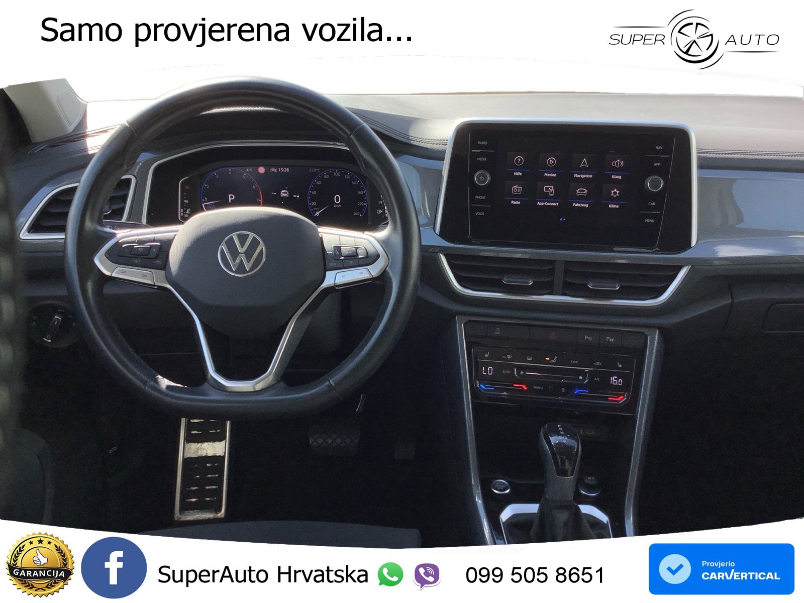 Volkswagen T-Roc 1.5 TSI (150 KS) DSG LED+GR SJED+ACC