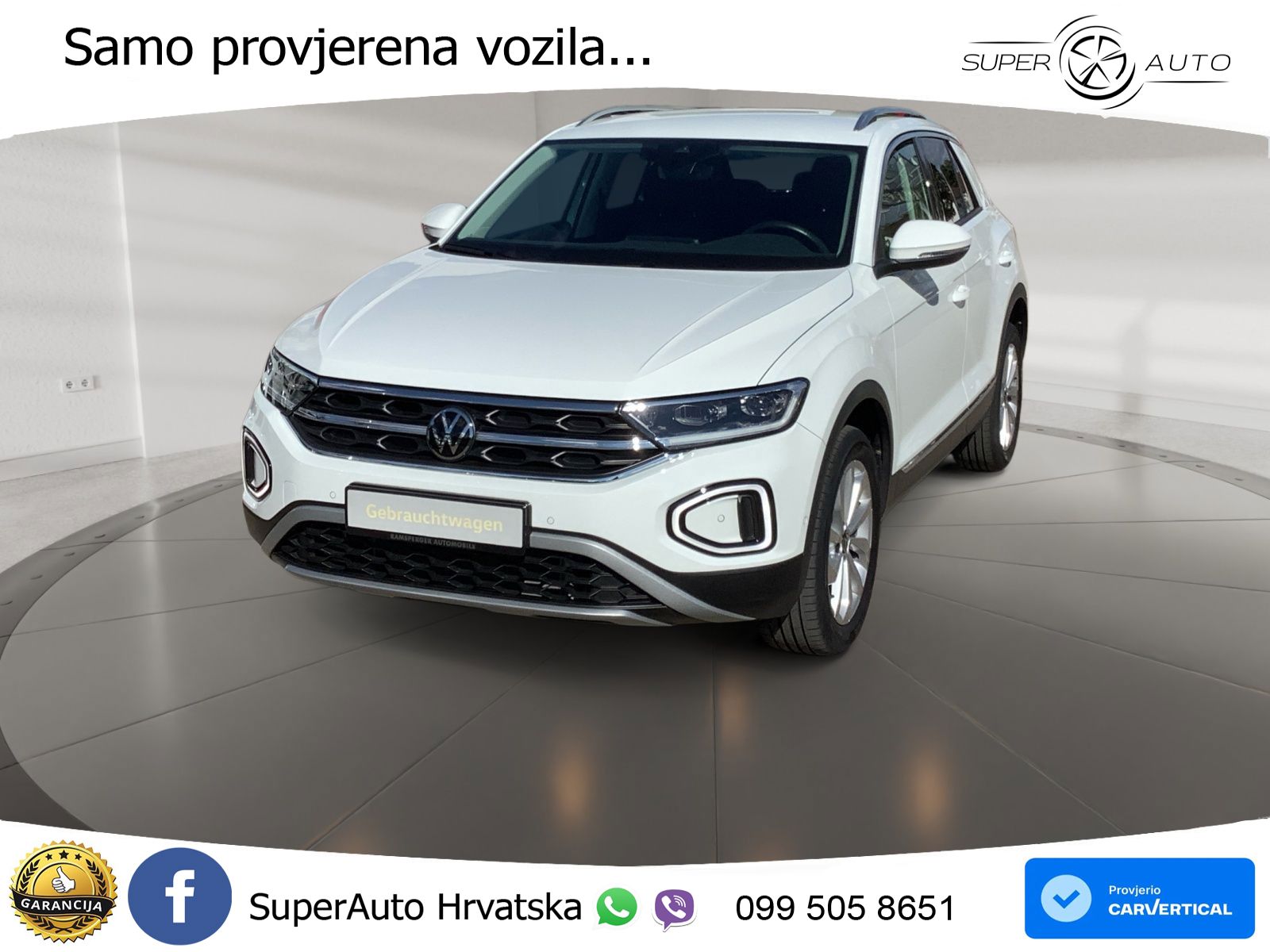 Volkswagen T-Roc 1.5 TSI (150 KS) DSG LED+GR SJED+ACC