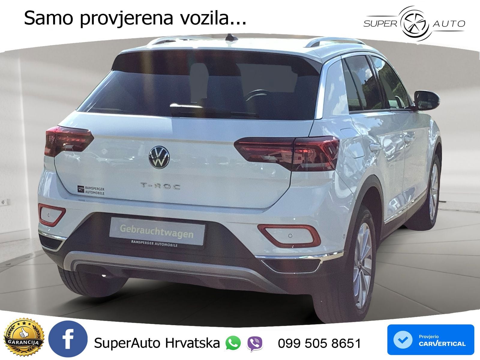 Volkswagen T-Roc 1.5 TSI (150 KS) DSG LED+GR SJED+ACC