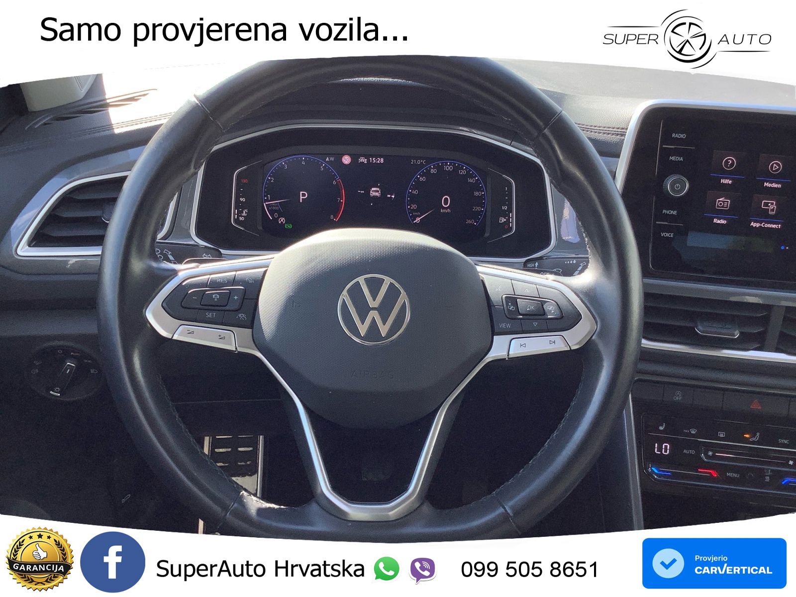 Volkswagen T-Roc 1.5 TSI (150 KS) DSG LED+GR SJED+ACC