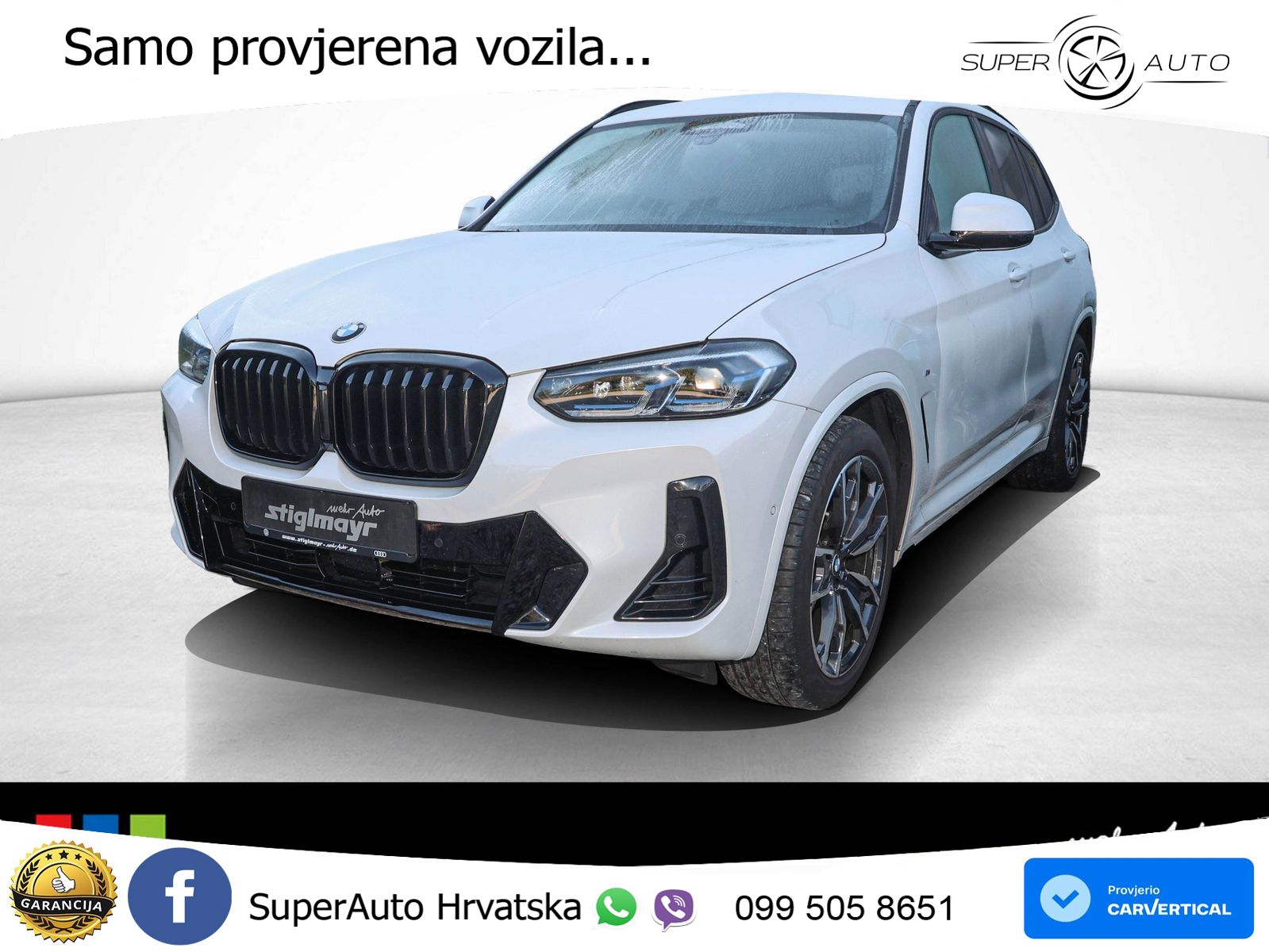 BMW X3 20d xDrive Steptronic M Sport LED+GR SJED+ACC