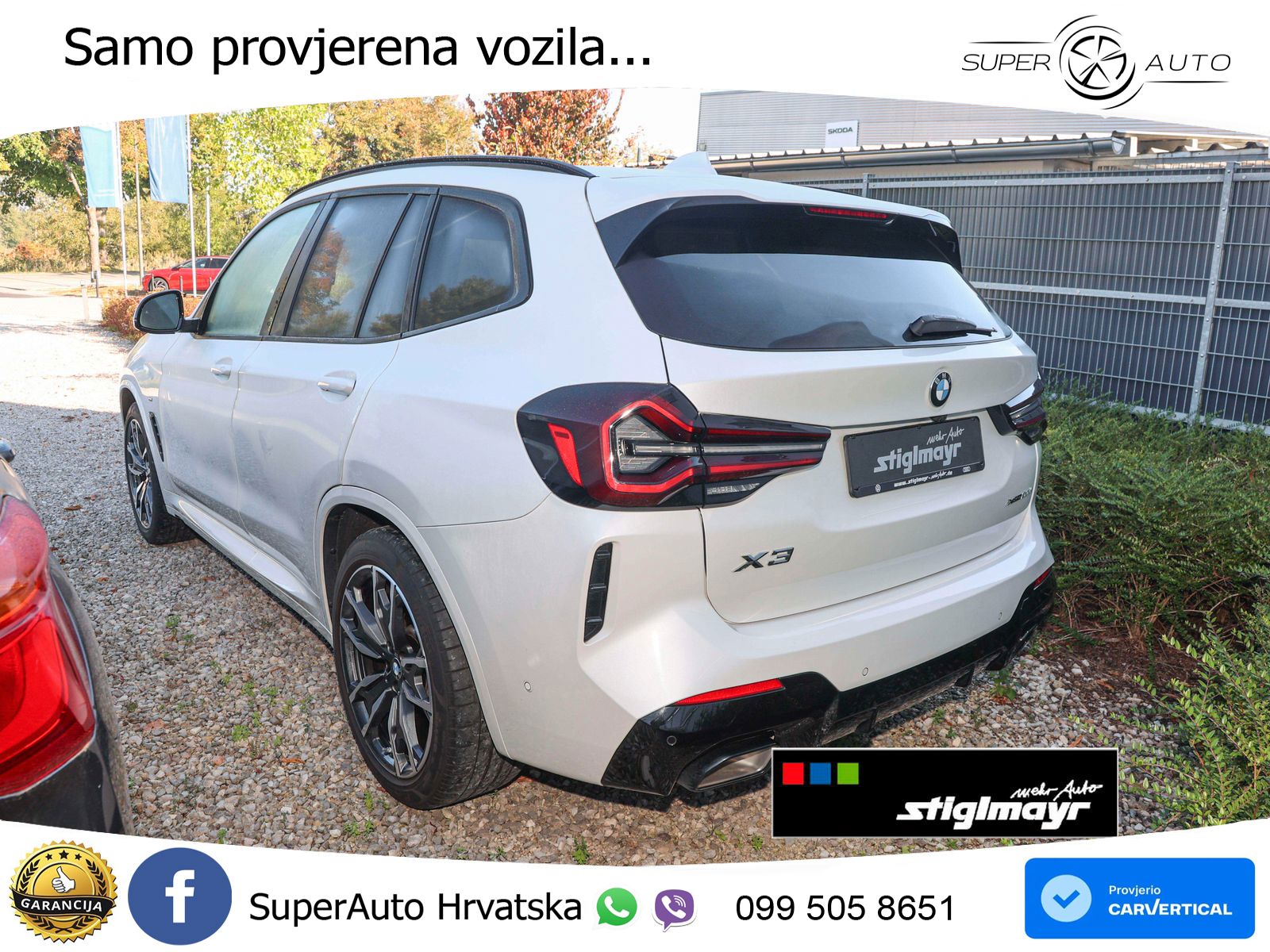 BMW X3 20d xDrive Steptronic M Sport LED+GR SJED+ACC