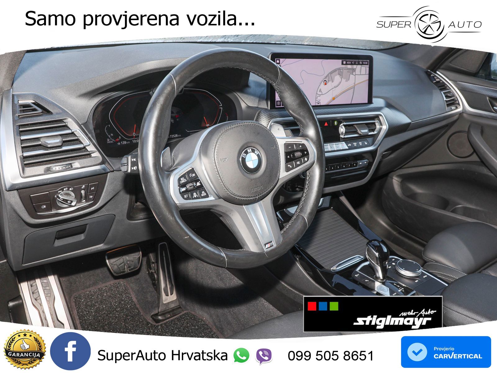 BMW X3 20d xDrive Steptronic M Sport LED+GR SJED+ACC