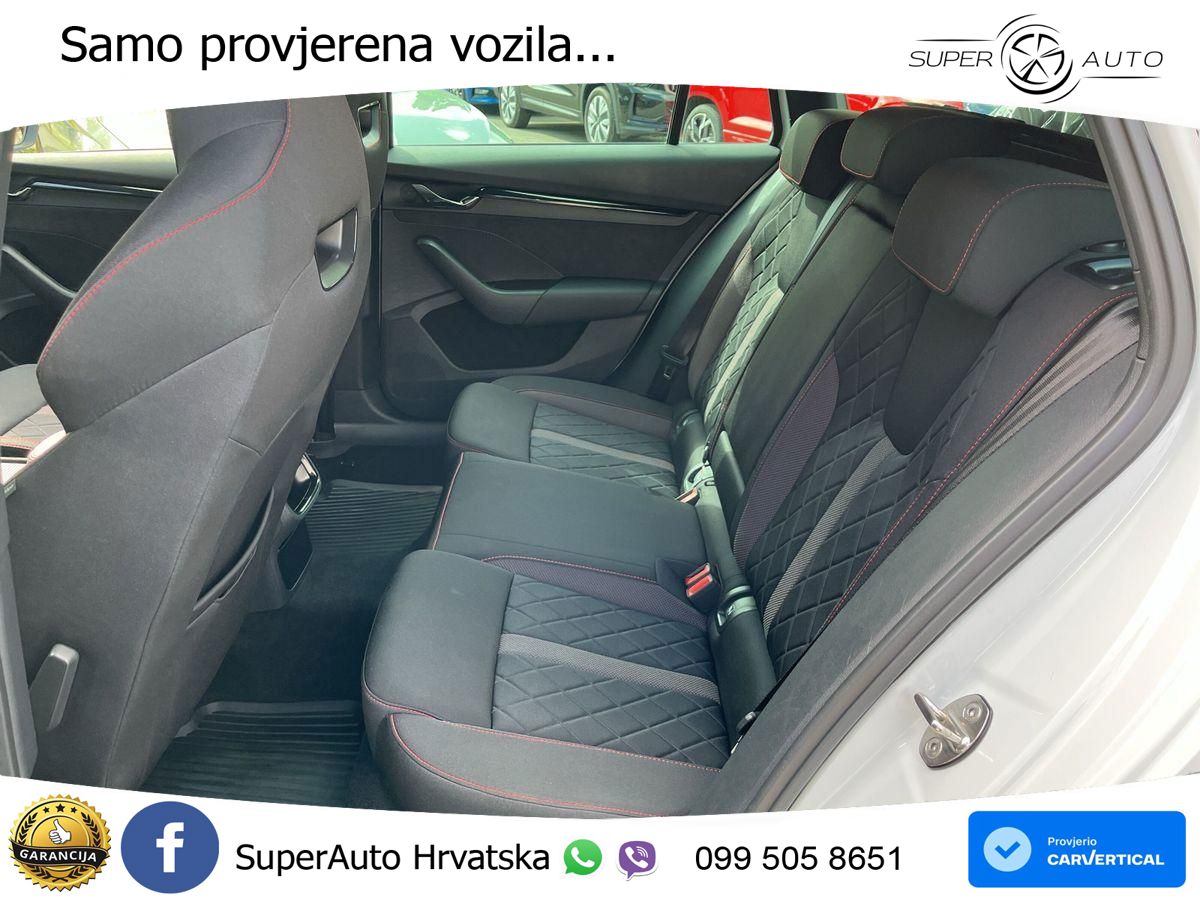 Škoda Octavia Combi RS 2.0 TDI (200 KS) 4x4 DSG LED+GR SJED+ACC