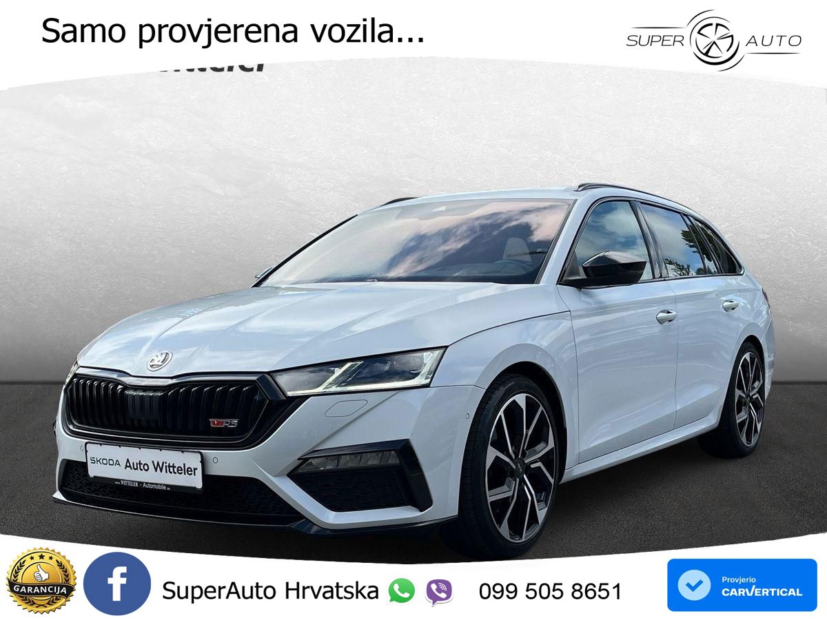 Škoda Octavia Combi RS 2.0 TDI (200 KS) 4x4 DSG LED+GR SJED+ACC