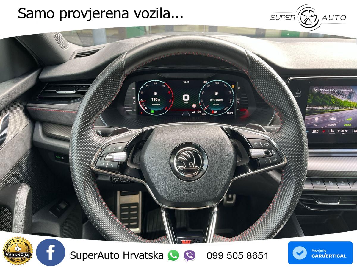 Škoda Octavia Combi RS 2.0 TDI (200 KS) 4x4 DSG LED+GR SJED+ACC