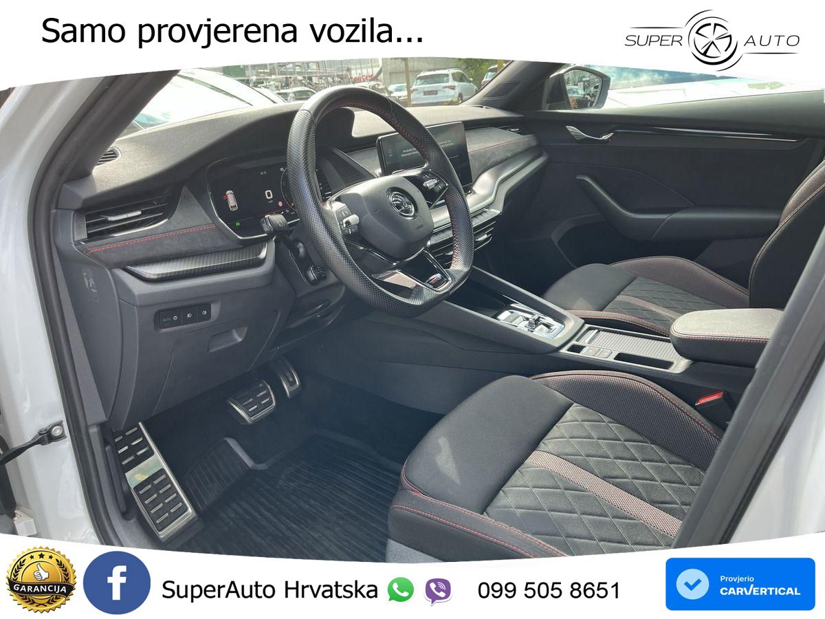 Škoda Octavia Combi RS 2.0 TDI (200 KS) 4x4 DSG LED+GR SJED+ACC
