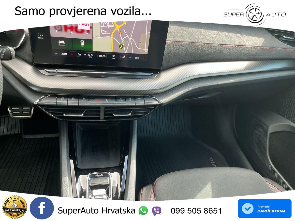 Škoda Octavia Combi RS 2.0 TDI (200 KS) 4x4 DSG LED+GR SJED+ACC