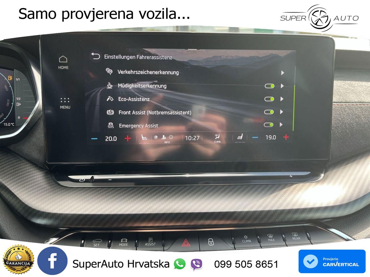 Škoda Octavia Combi RS 2.0 TDI (200 KS) 4x4 DSG LED+GR SJED+ACC