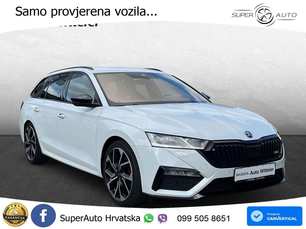 Škoda Octavia Combi RS 2.0 TDI (200 KS) 4x4 DSG LED+GR SJED+ACC